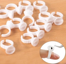 Anillos de pegamento REDONDOS EN PACK DE 50