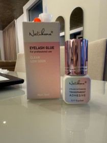 Pegamento de pestañas NATUHANA ADHESIVO 5ML 