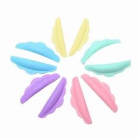 molde de silicona para lifting de pestañas 5 PARES