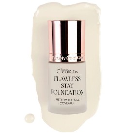 BASE FLAWLESS STAY FOUNDATION BASE MEDIUM BEAUTY CREATIONS